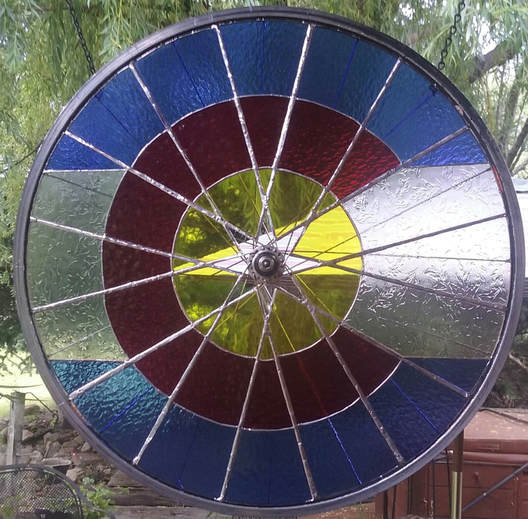 Colorado stain glas wheel - geometric